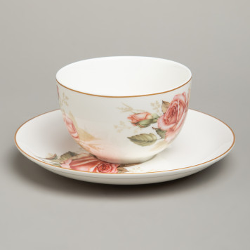 Чайный набор "КОРЕЙСКАЯ РОЗА" на 2 пер. 4 пр. 300 мл (кор=24наб.) LEFARD 590-679-5