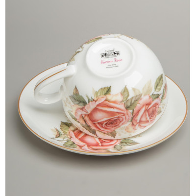 Чайный набор "КОРЕЙСКАЯ РОЗА" на 2 пер. 4 пр. 300 мл (кор=24наб.) LEFARD 590-679-6