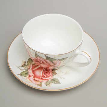 Чайный набор "КОРЕЙСКАЯ РОЗА" на 2 пер. 4 пр. 300 мл (кор=24наб.) LEFARD 590-679-7