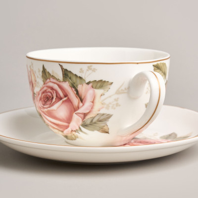 Чайный набор "КОРЕЙСКАЯ РОЗА" на 6 пер. 12 пр. 300 мл (кор=4наб.) LEFARD 590-680-5