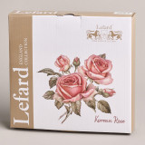 Набор тарелок закусочных "КОРЕЙСКАЯ РОЗА" 2 шт. 20,5 см (кор=24шт.) LEFARD 590-682