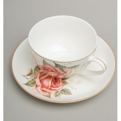 Сервиз чайный "КОРЕЙСКАЯ РОЗА" на 6 пер. 14 пр. (кор=2наб.) LEFARD 590-683-11