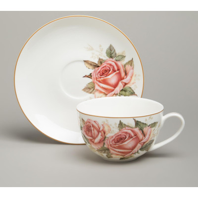 Сервиз чайный "КОРЕЙСКАЯ РОЗА" на 6 пер. 14 пр. (кор=2наб.) LEFARD 590-683-6