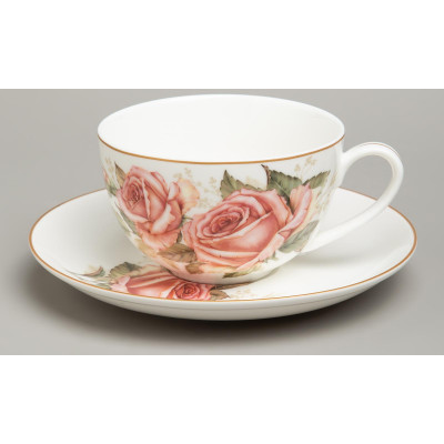 Сервиз чайный "КОРЕЙСКАЯ РОЗА" на 6 пер. 14 пр. (кор=2наб.) LEFARD 590-683-7
