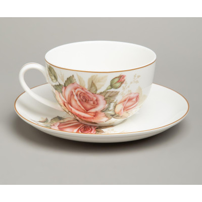 Сервиз чайный "КОРЕЙСКАЯ РОЗА" на 6 пер. 14 пр. (кор=2наб.) LEFARD 590-683-8