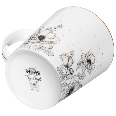 Кружка "TOP STYLE" 400 мл (кор=36шт.) LEFARD 590-700-2