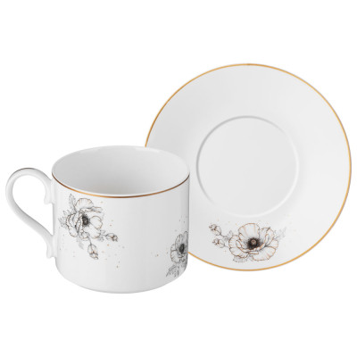 Чайная пара "TOP STYLE" 300 мл (кор=36шт.) LEFARD 590-703-1