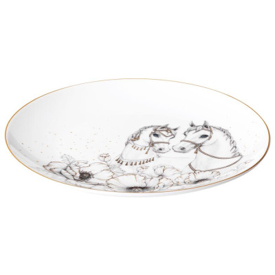 Тарелка закусочная "TOP STYLE" 20,5 см (кор=24шт.) LEFARD 590-706-1