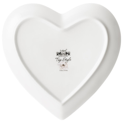 Тарелка "TOP STYLE" сердце 15,5*2 см (кор=72шт.) LEFARD 590-708-1