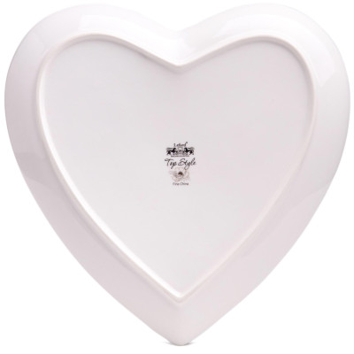 Тарелка "TOP STYLE" сердце 21,5*2 см (кор=48шт.) LEFARD 590-709-1