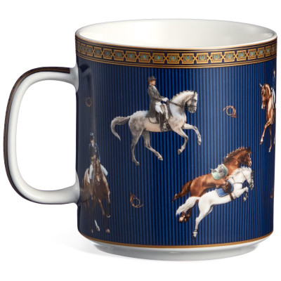 Кружка "HORSE CLUB" 400 мл (кор=36шт.) LEFARD 590-710-1