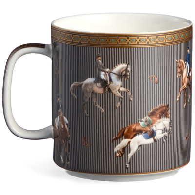 Кружка "HORSE CLUB" 400 мл (кор=36шт.) LEFARD 590-711-1