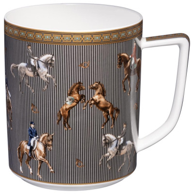 Кружка "HORSE CLUB" 560 мл (кор=24шт.) LEFARD 590-713