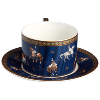 Чайная пара "HORSE CLUB" 300 мл (кор=36наб.) LEFARD 590-716-1