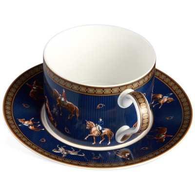 Чайная пара "HORSE CLUB" 300 мл (кор=36наб.) LEFARD 590-716-3