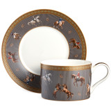 Чайная пара "HORSE CLUB" 300 мл (кор=36наб.) LEFARD 590-717