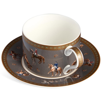 Чайная пара "HORSE CLUB" 300 мл (кор=36наб.) LEFARD 590-717-3