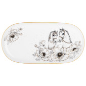 Блюдо овальное "TOP STYLE" 25,5 см (кор=48шт.) LEFARD 590-725