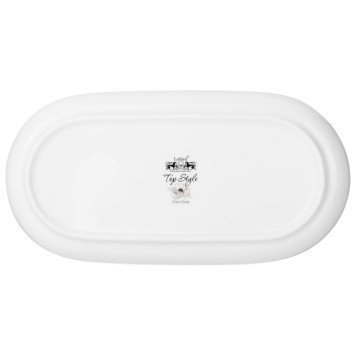 Блюдо овальное "TOP STYLE" 25,5 см (кор=48шт.) LEFARD 590-725-2