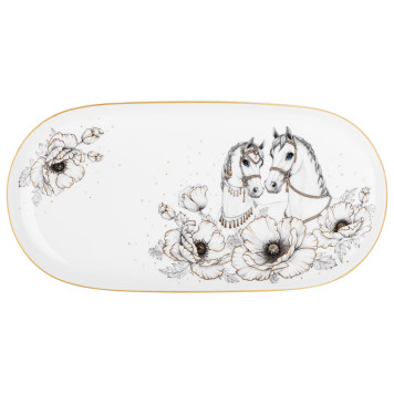 Блюдо овальное "TOP STYLE" 25,5 см (кор=48шт.) LEFARD 590-725