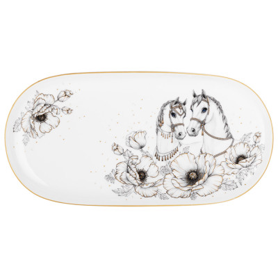 Блюдо овальное "TOP STYLE" 25,5 см (кор=48шт.) LEFARD 590-725