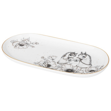 Блюдо овальное "TOP STYLE" 20,5 см (кор=60шт.) LEFARD 590-726-1