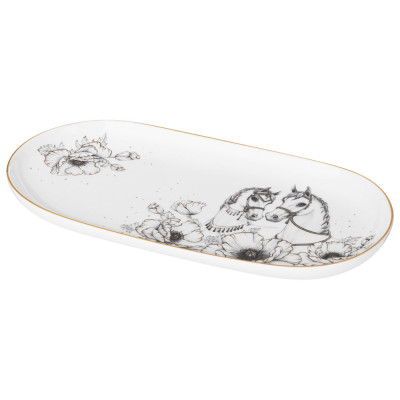 Блюдо овальное "TOP STYLE" 20,5 см (кор=60шт.) LEFARD 590-726-1