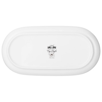 Блюдо овальное "TOP STYLE" 20,5 см (кор=60шт.) LEFARD 590-726-2