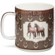 Кружка "HORSE CLUB" 400 мл (кор=48шт.) LEFARD 590-727