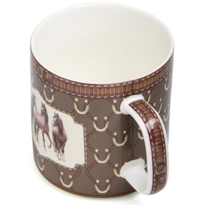 Кружка "HORSE CLUB" 400 мл (кор=48шт.) LEFARD 590-727-2