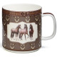 Кружка "HORSE CLUB" 400 мл (кор=48шт.) LEFARD 590-727