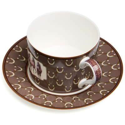 Чайный набор "HORSE CLUB" на 4 пер. 8 пр. 300 мл (кор=12наб.) LEFARD 590-729-3