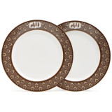 Набор тарелок закусочных "HORSE CLUB" 2 шт. 20,5 см (кор=24шт.) LEFARD 590-730