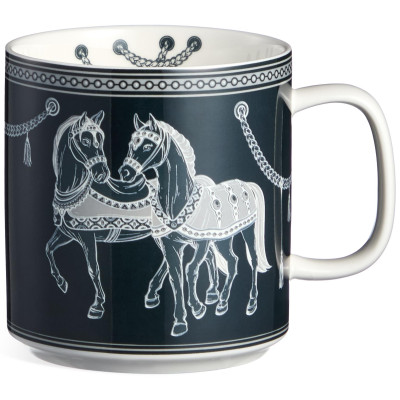 Кружка "HORSE CLUB" 400 мл (кор=36шт.) LEFARD 590-731