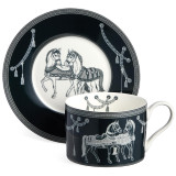 Чайная пара "HORSE CLUB" 300 мл (кор=36наб.) LEFARD 590-733