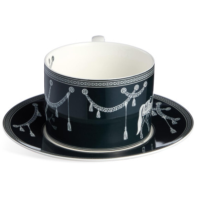 Чайная пара "HORSE CLUB" 300 мл (кор=36наб.) LEFARD 590-733-1