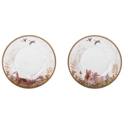 Чайный набор "ОХОТА" на 2 пер. 4 пр. 300 мл (кор=24наб.) LEFARD 590-738-1