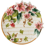 Тарелка декоративная "ЛИЛИИ" 27 см (кор=6шт.) LEFARD 59-677