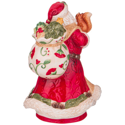 Фигура "ДЕД МОРОЗ" 19*20*31 см (кор=4шт.) LEFARD 59-714-2