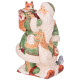 Фигура "ДЕД МОРОЗ НА ЛЫЖАХ" 19*18*31 см (кор=4шт.) LEFARD 59-719