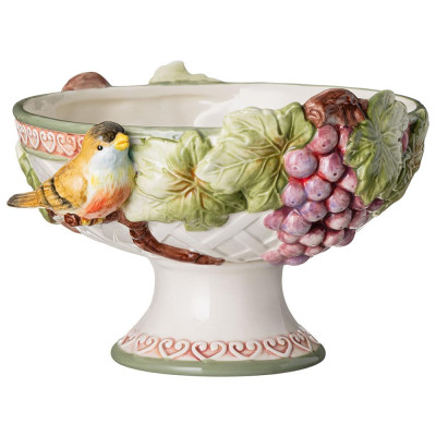 Конфетница "птица и виноград 21*14 см LEFARD 59-728