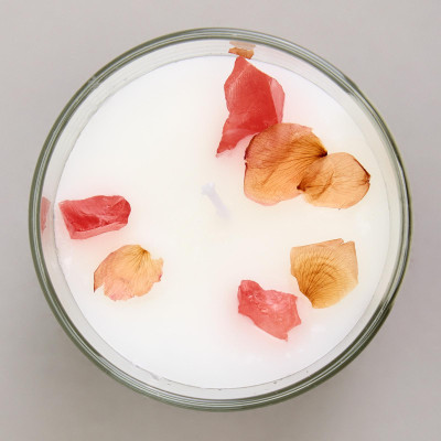 Свеча ароматизированная в стакане " PARADISE" magnolia 8*9 см мал.= 9шт. LEFARD 605-105-2