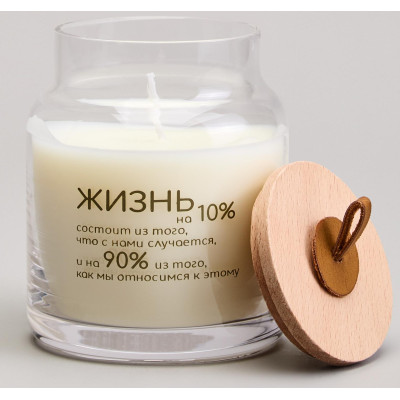 Свеча в баночке "NATURE" wicked berry 8,5*10 см мал.= 6шт. LEFARD 605-114-1