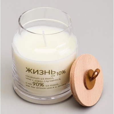 Свеча в баночке "NATURE" wicked berry 8,5*10 см мал.= 6шт. LEFARD 605-114-2