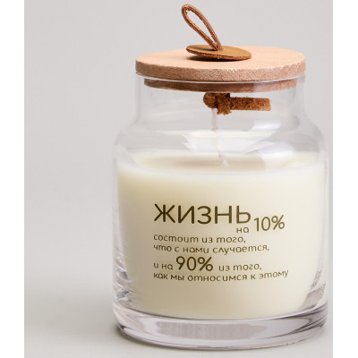 Свеча в баночке "NATURE" wicked berry 8,5*10 см мал.= 6шт. LEFARD 605-114