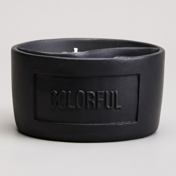 Свеча в стакане "YIN YANG" dark amber 11,3*6,4 см мал.= 9шт. LEFARD 605-123