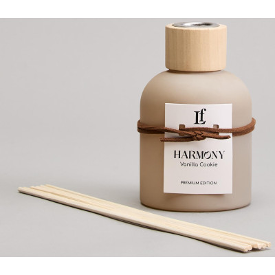 Диффузор ароматический "HARMONY" vanilla cookie 100 мл LEFARD 605-131-1