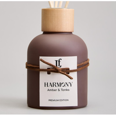 Диффузор ароматический "HARMONY" amber&tonka 100 мл LEFARD 605-133-2