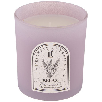 Свеча ароматизированная в стакане " RELAX" 7*8 см LEFARD 625-100