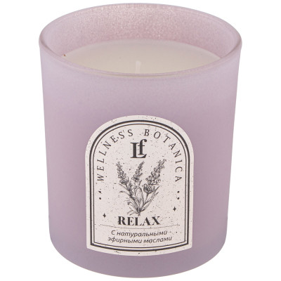 Свеча ароматизированная в стакане " RELAX" 7*8 см LEFARD 625-100